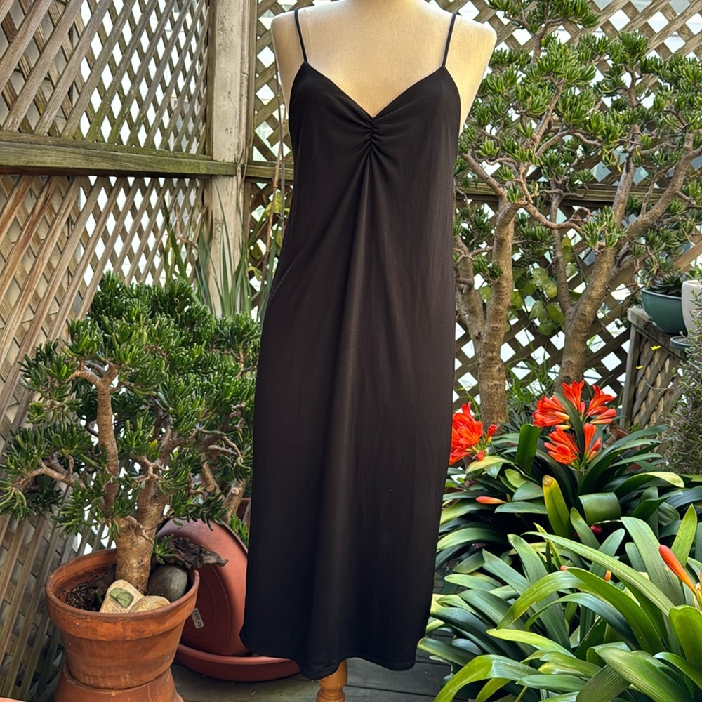 Bershka Dress, Black Jersey,  Size Medium, EUC
